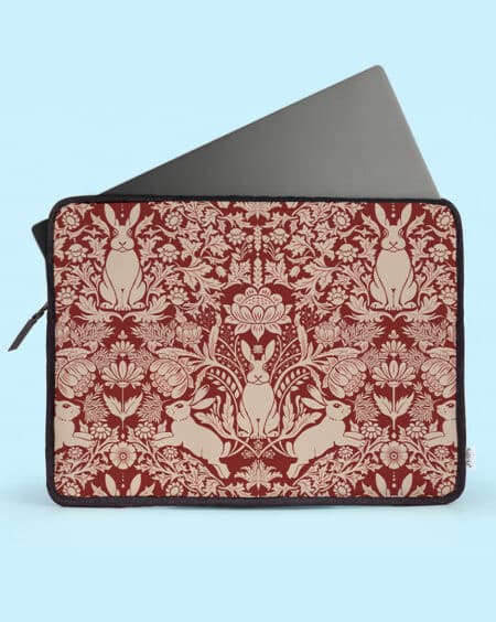 Laptop Sleeve Bag | Modern Damask-Year Of The Rabbit